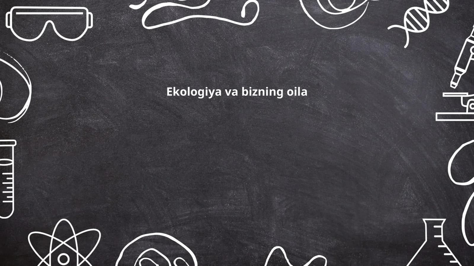 Oila ekologik tarbiyasi