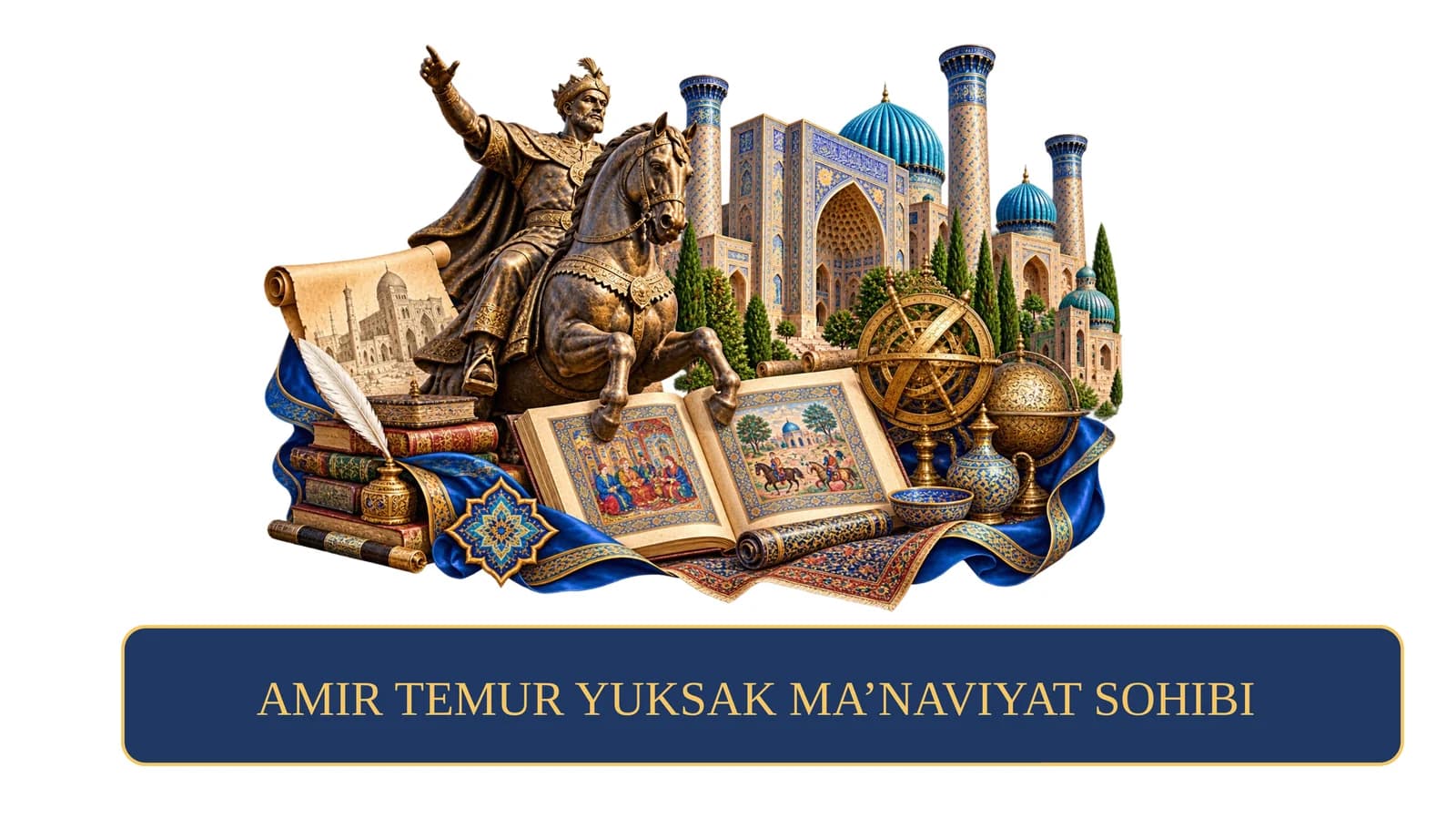 AMIR TEMUR YUKSAK MA’NAVIYAT SOHIBI