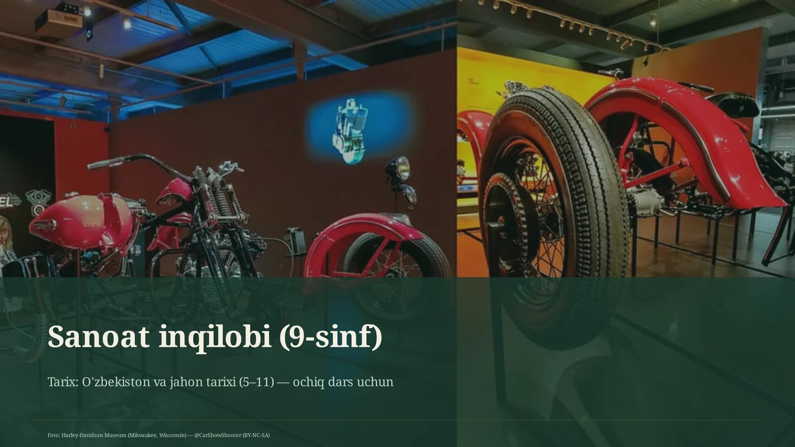 Sanoat inqilobi (9-sinf)