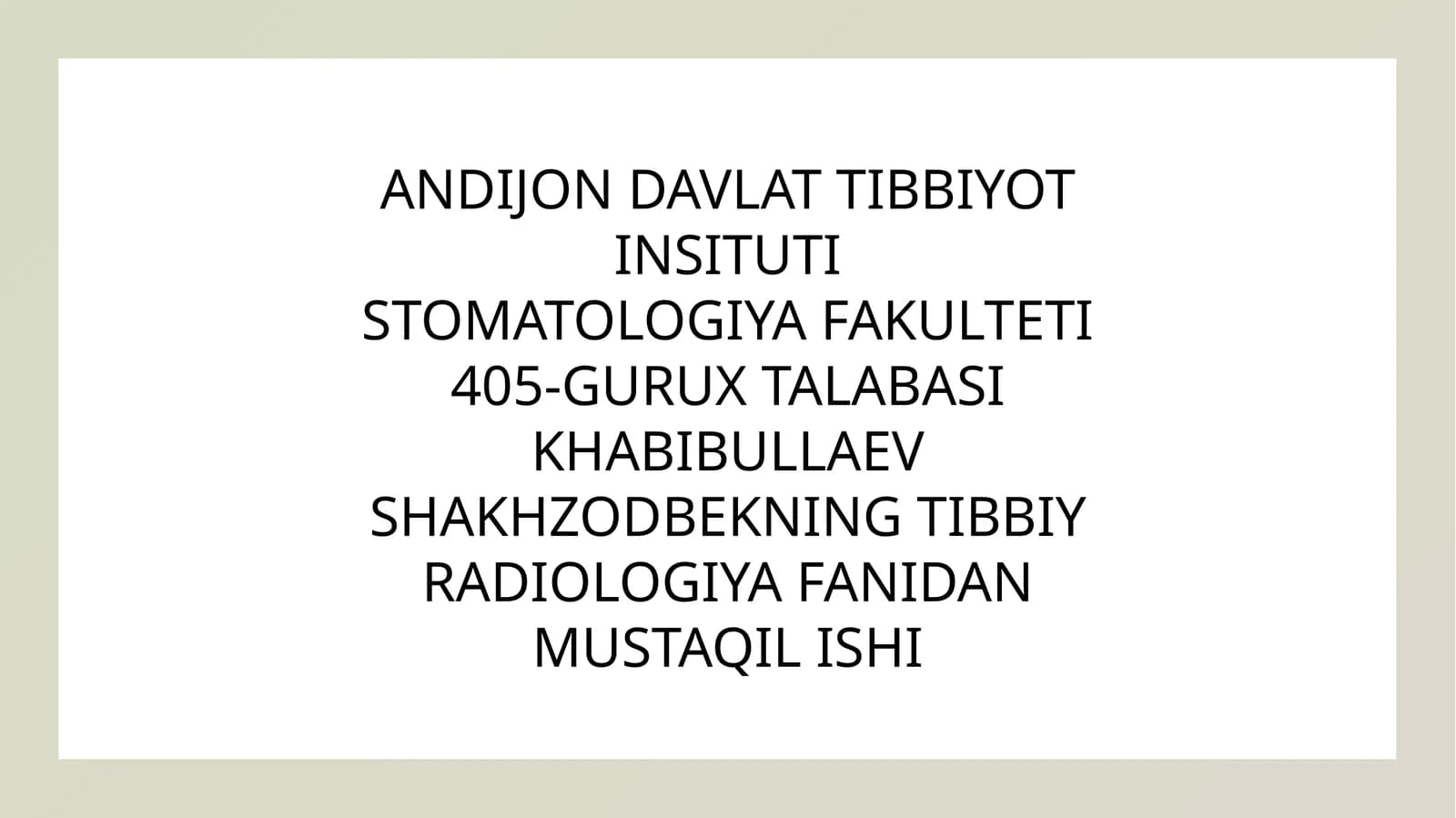 Radiologiya