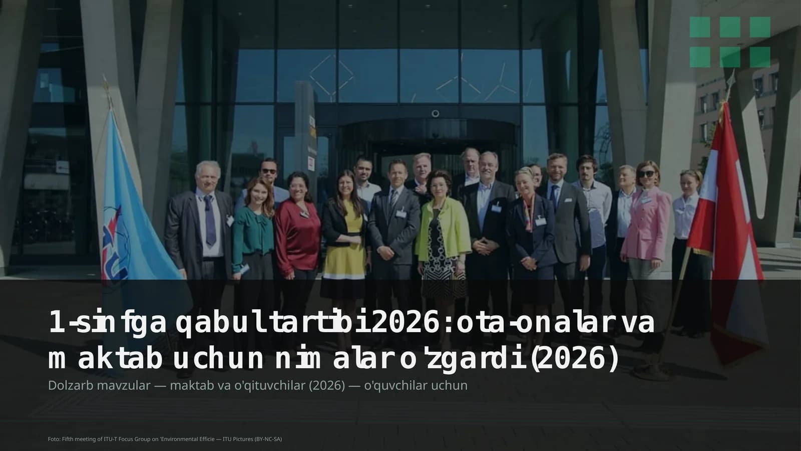 Dolzarb mavzular — maktab va o'qituvchilar (2026) — o'quvchilar uchun