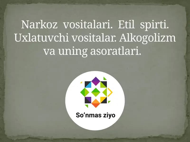 Narkoz vositalari