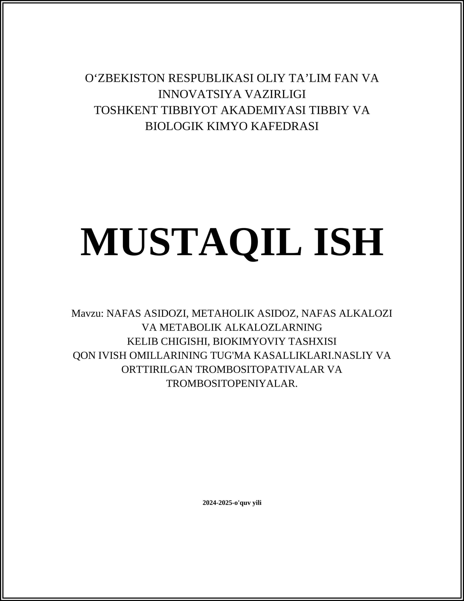NAFAS ASIDOZI