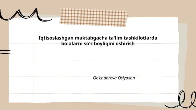 So'z boyligini oshirish