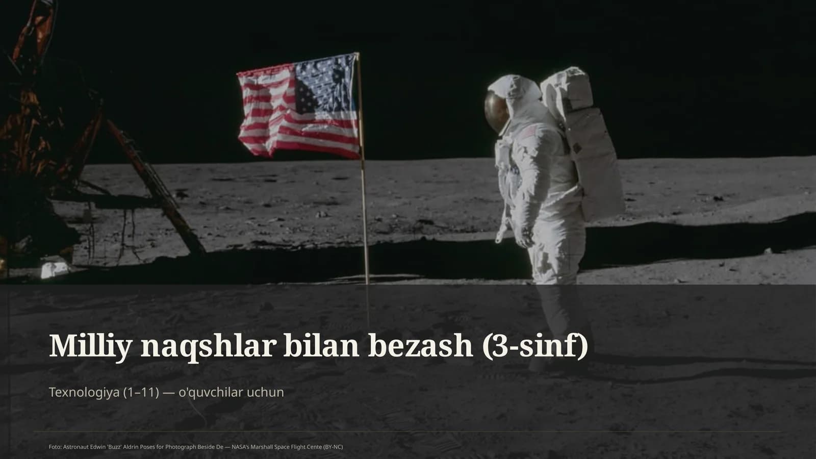 Milliy naqshlar bilan bezash (3-sinf)
