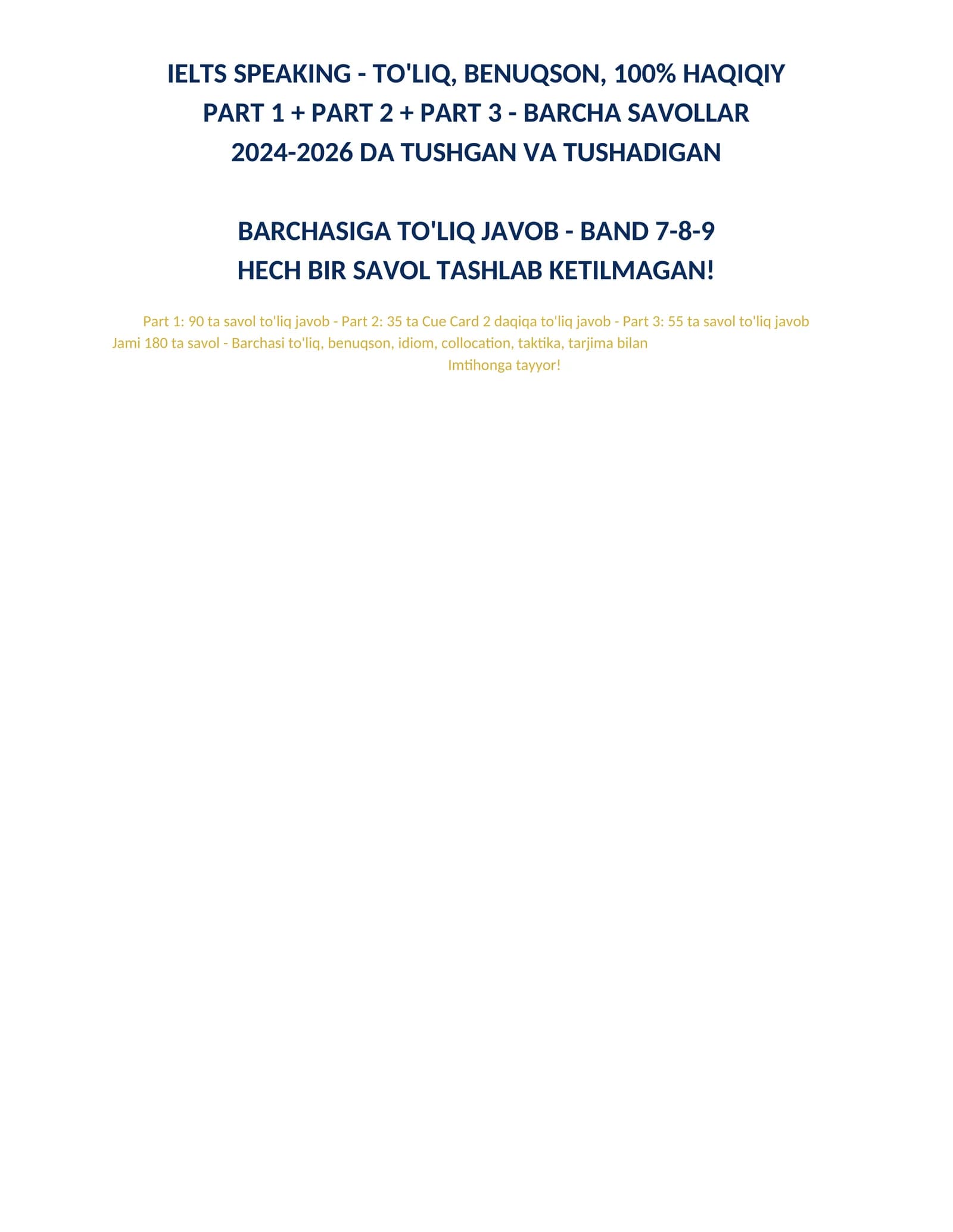 IELTS-SPEAKING-TOLIQ-BENUQSON-PART1-PART2-PART3-180ta-Savol-BARCHASI-Toliq-Javob