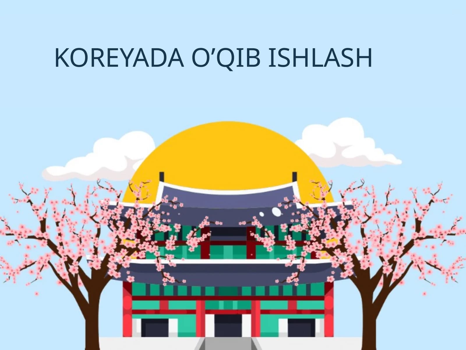 Koreyada O’qib Ishlash
