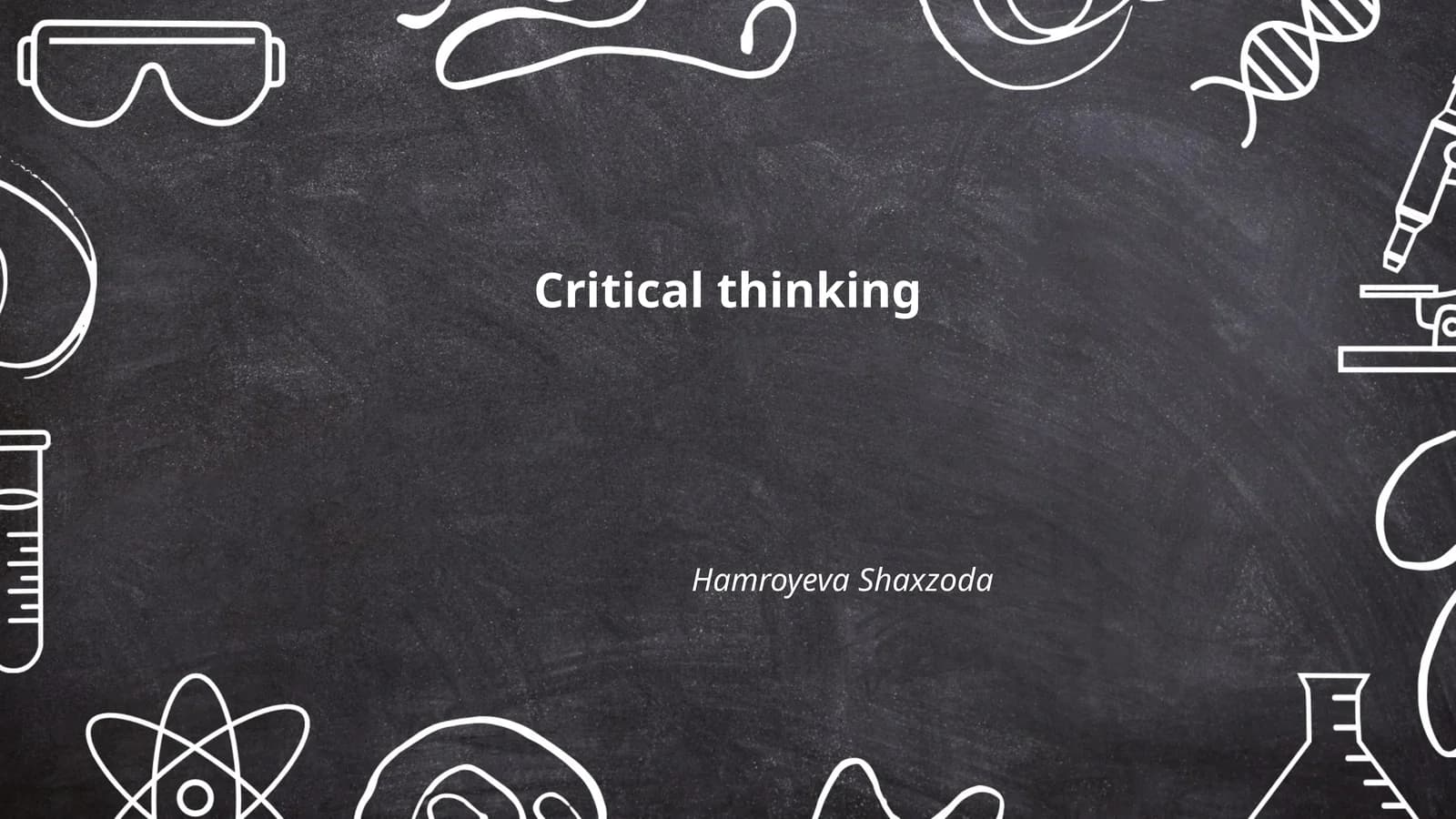 Critical thinking