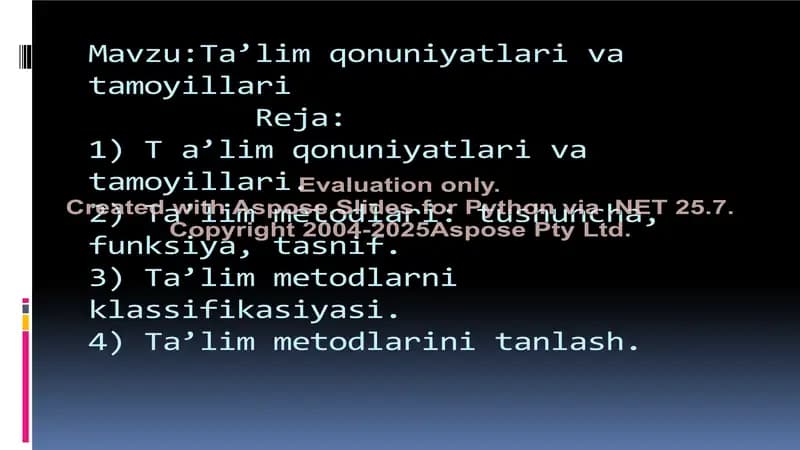 Umumiy pedagogika