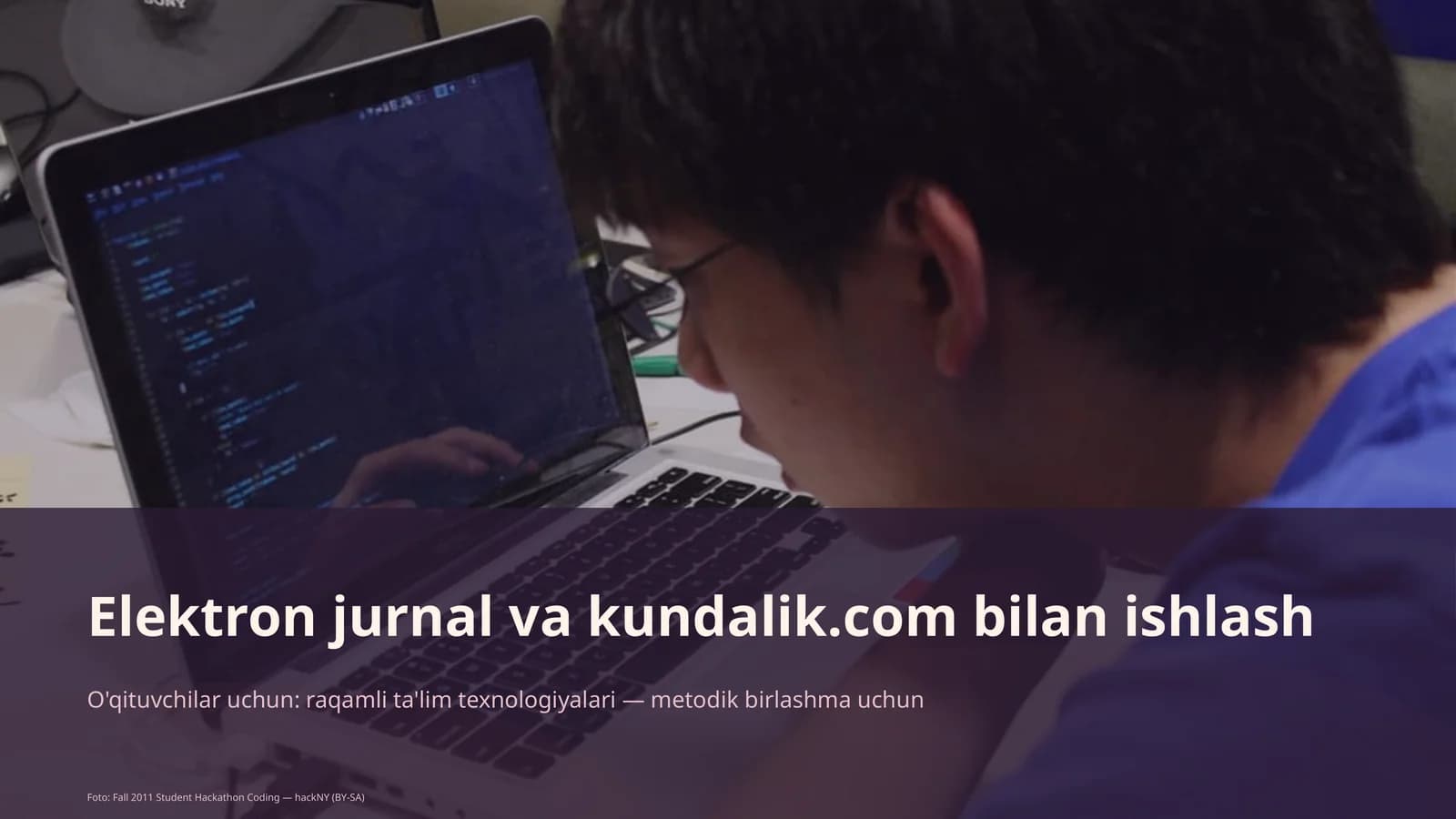 Elektron jurnal va kundalik.com bilan ishlash