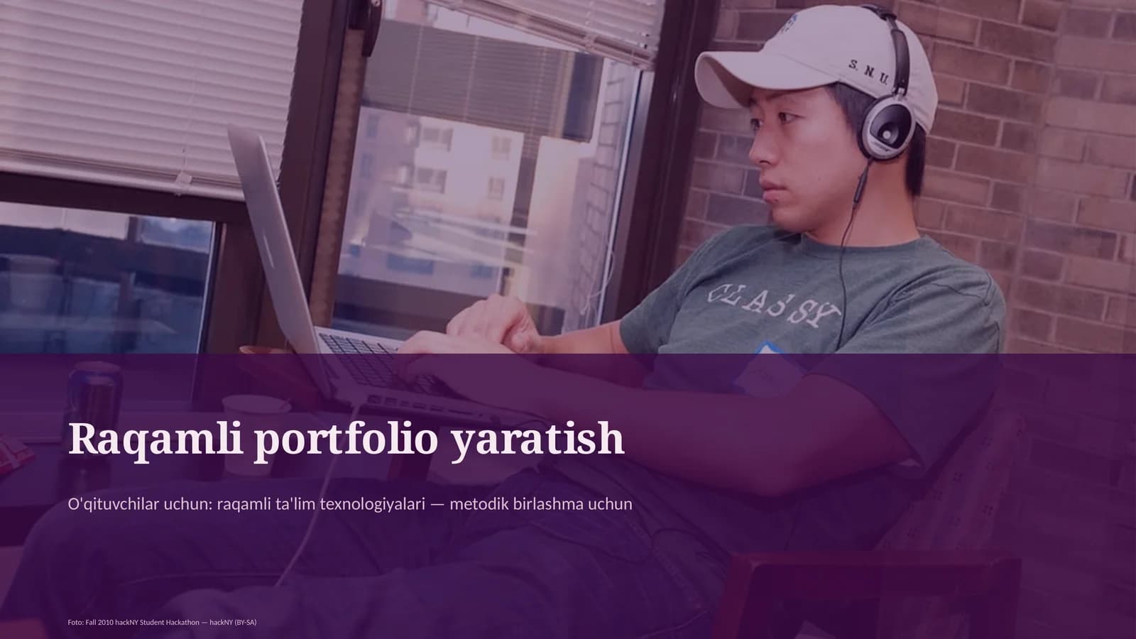 Raqamli portfolio yaratish