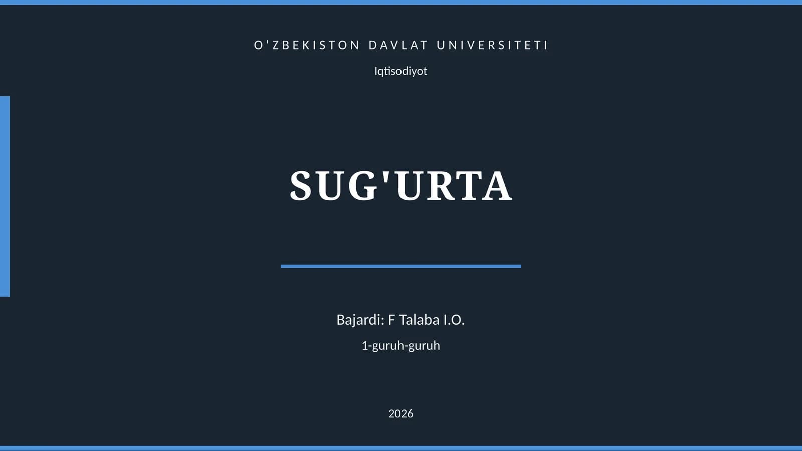 SUG'URTA