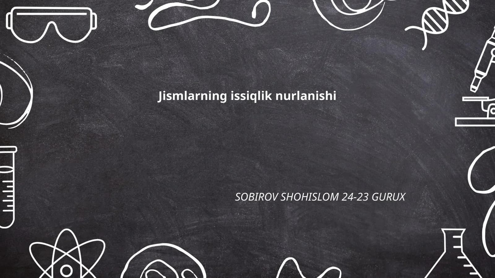 Issiqlik nurlanishi