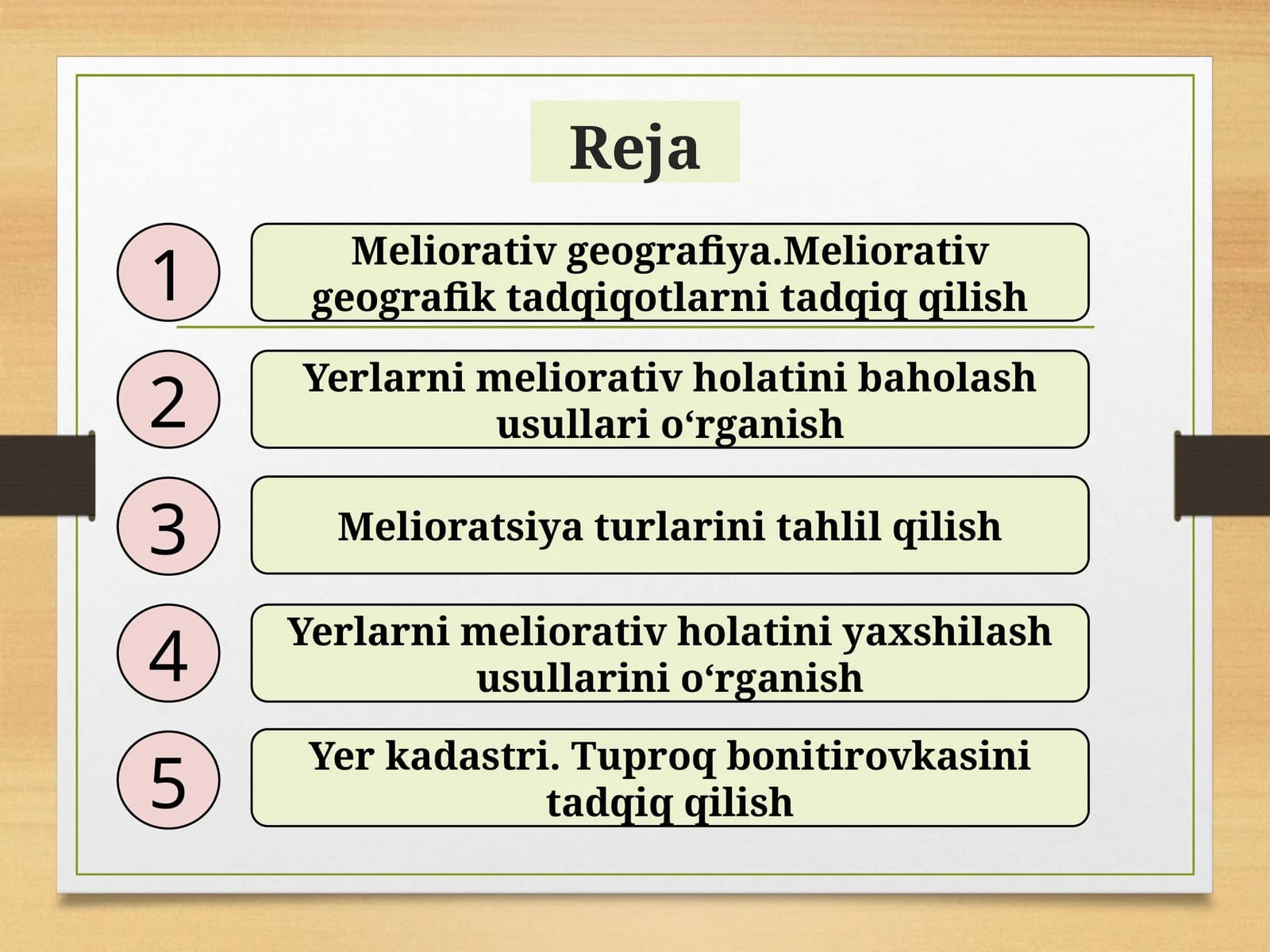 Meliorativgeografiya.Meliorativgeografiktadqiqotlarnitadqiqqilish