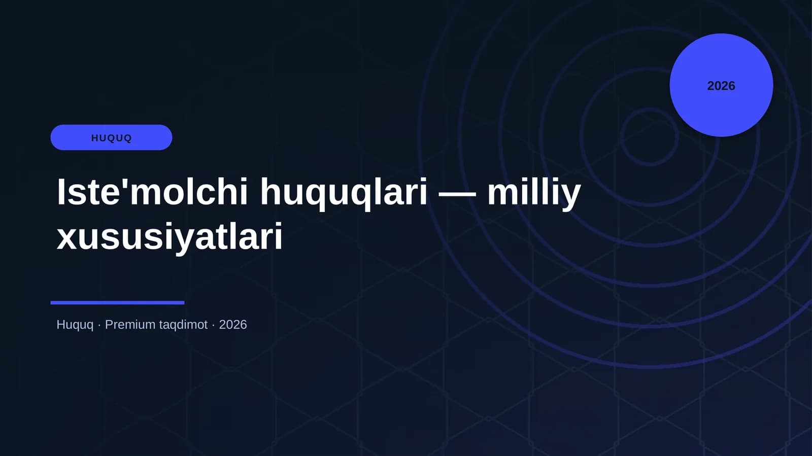 Iste'molchi huquqlari — milliy xususiyatlari