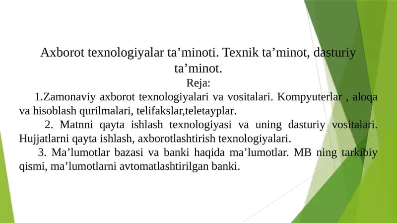 Dasturiy ta'lim