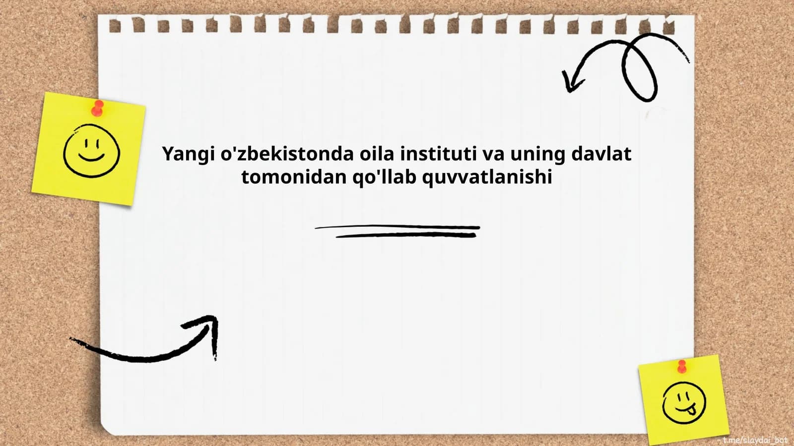 Yangi o'zbekistonda oila instituti va uning davlat tomonidan qo'llab quvvatlanishi