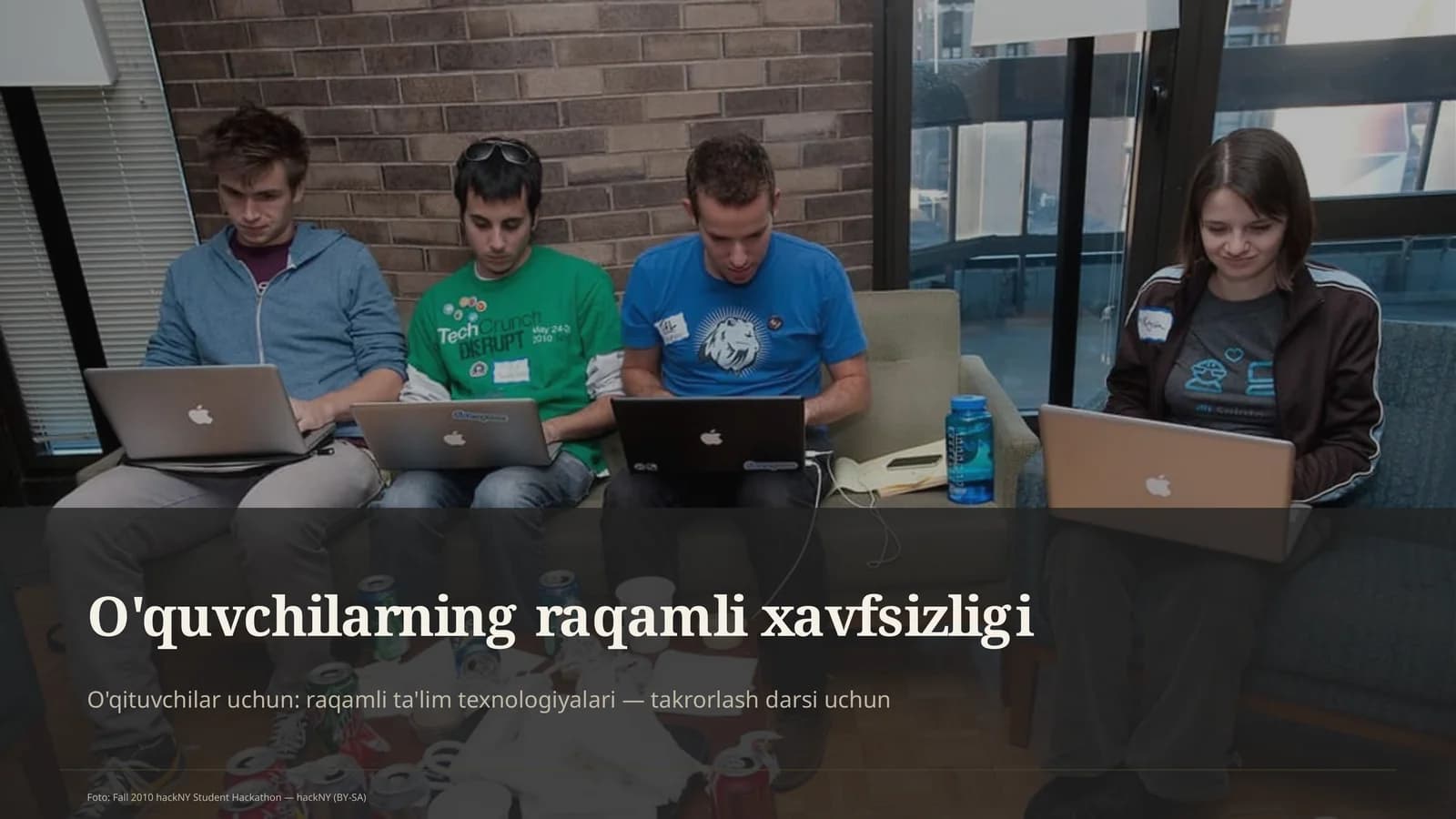 O'quvchilarning raqamli xavfsizligi