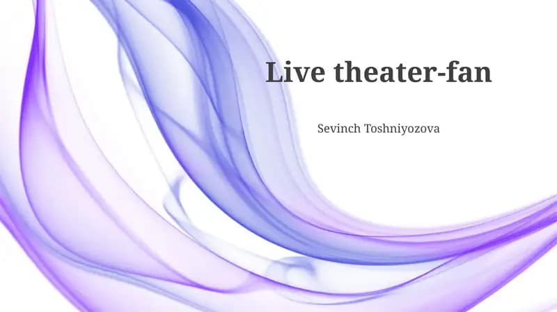 The Magic of Live Performance