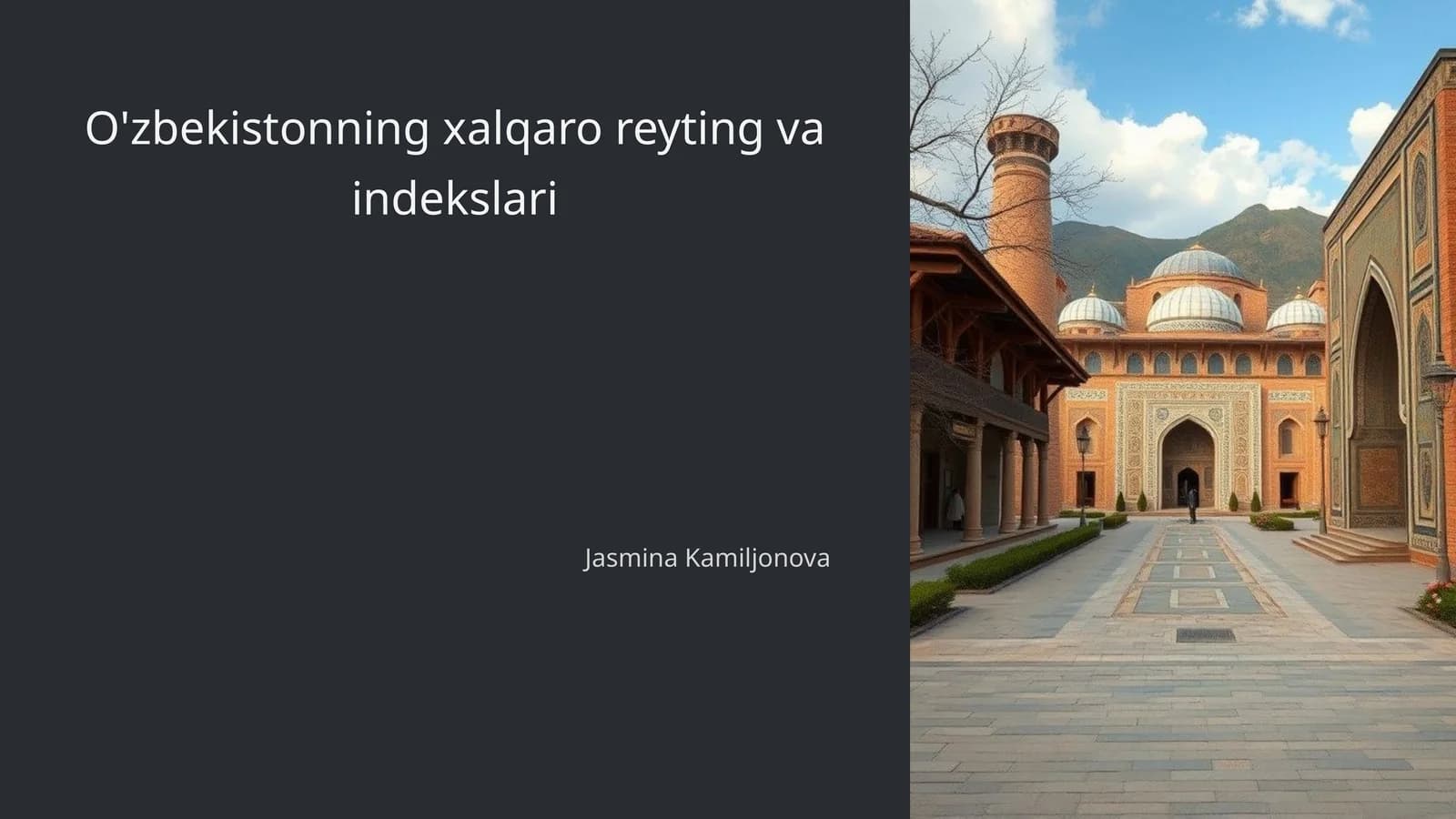 O'zbekistonning xalqaro reyting va indekslari