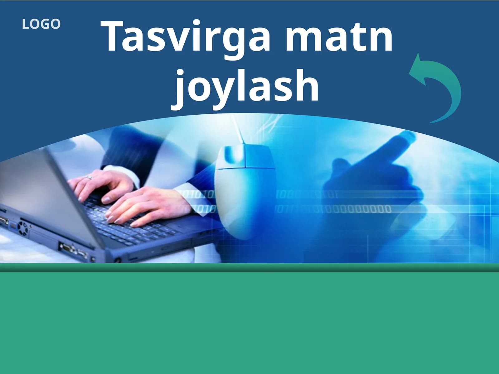 Tasvirga matn joylash