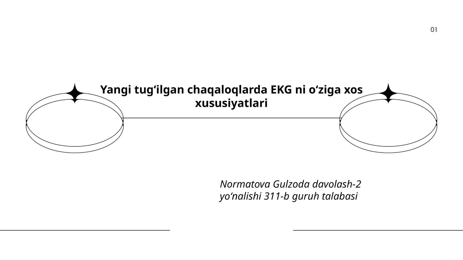 Neonatal EKG xususiyatlari