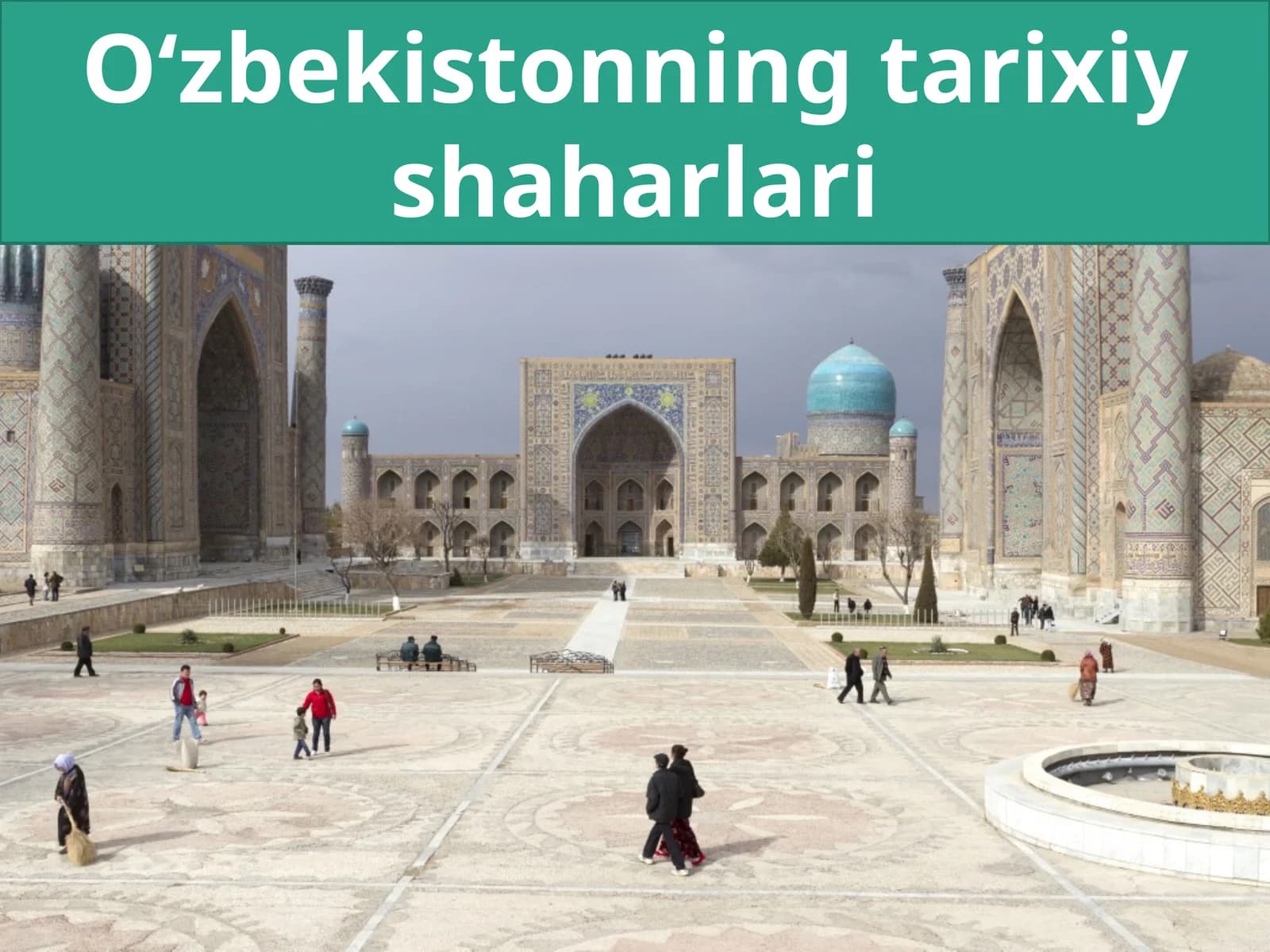 Samarqand va Buxoro shaharlari