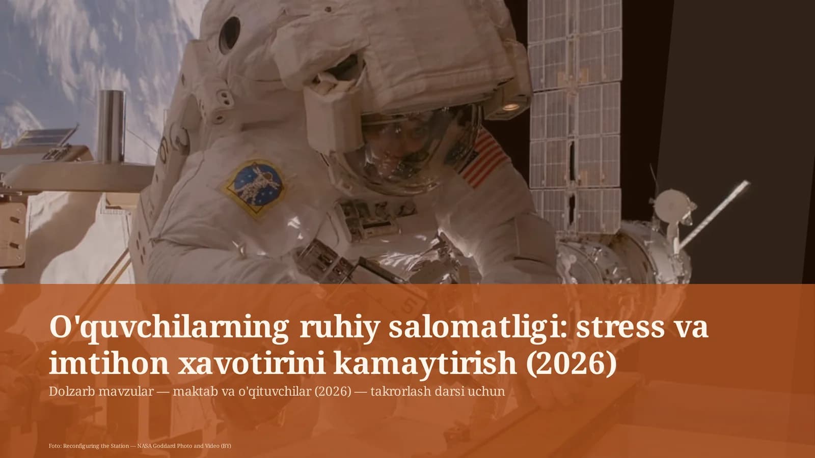 Dolzarb mavzular — maktab va o'qituvchilar
