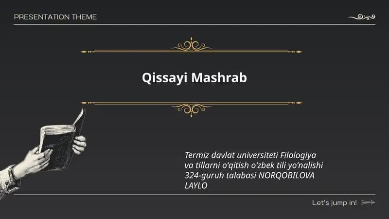 Qissayi Mashrab
