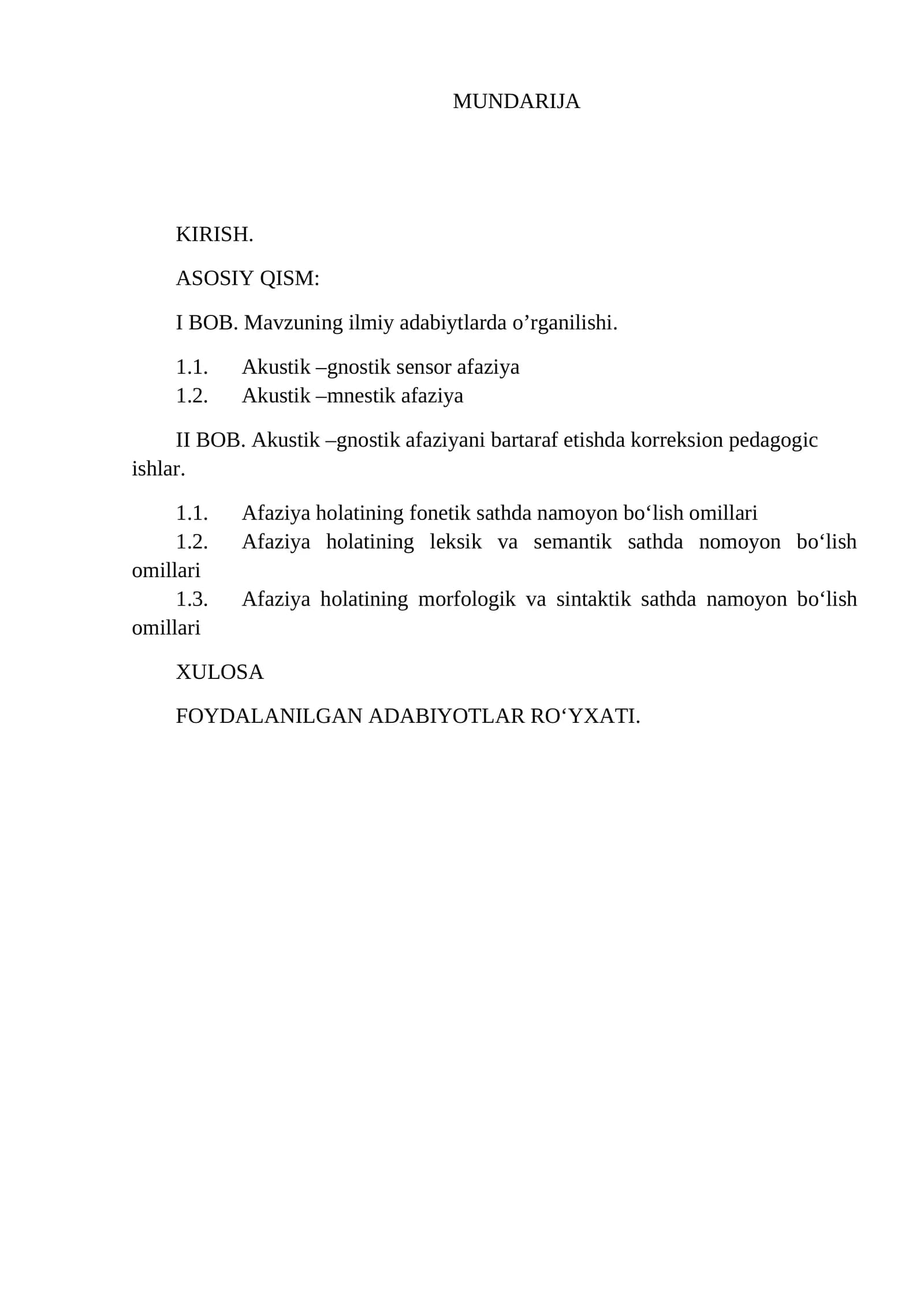 Neyrolingvistika nutq tizimi