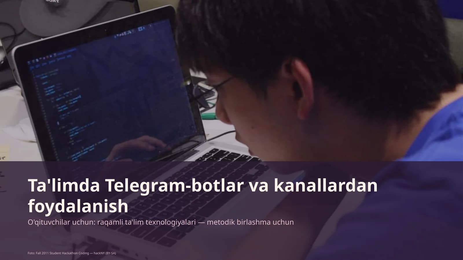 Ta'limda Telegram-botlar va kanallardan foydalanish