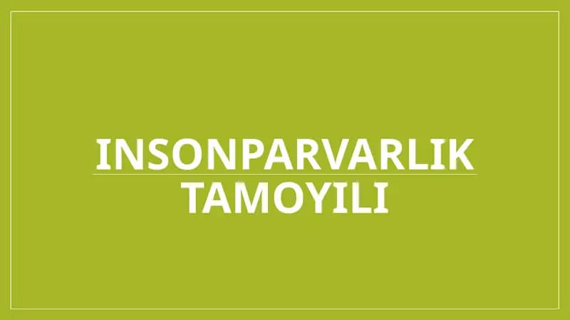 Insonparvarlik tamoyili