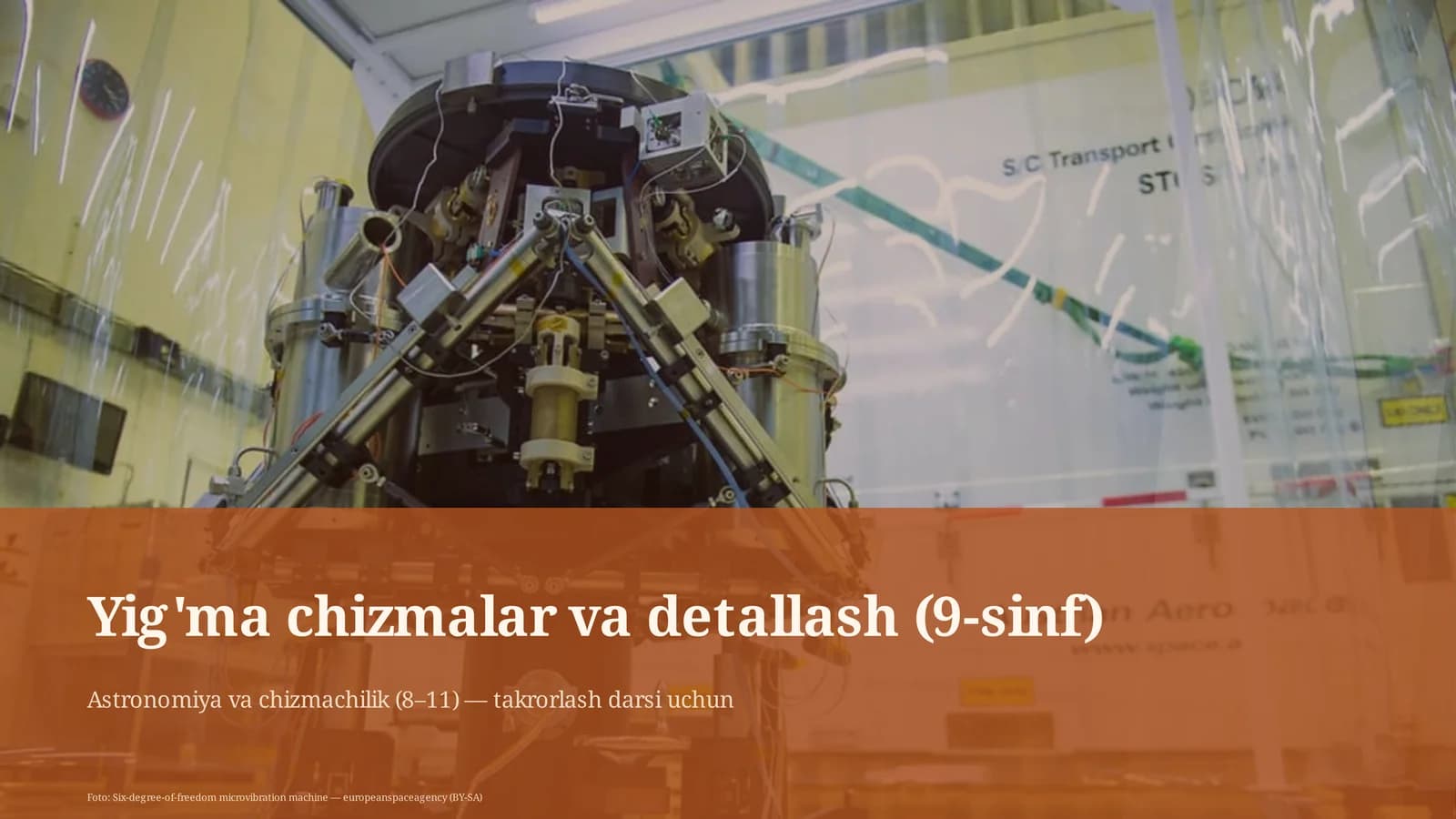 Yig'ma chizmalar va detallash (9-sinf)