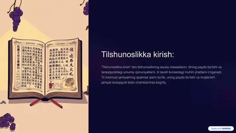 Tilshunoslikka kirish