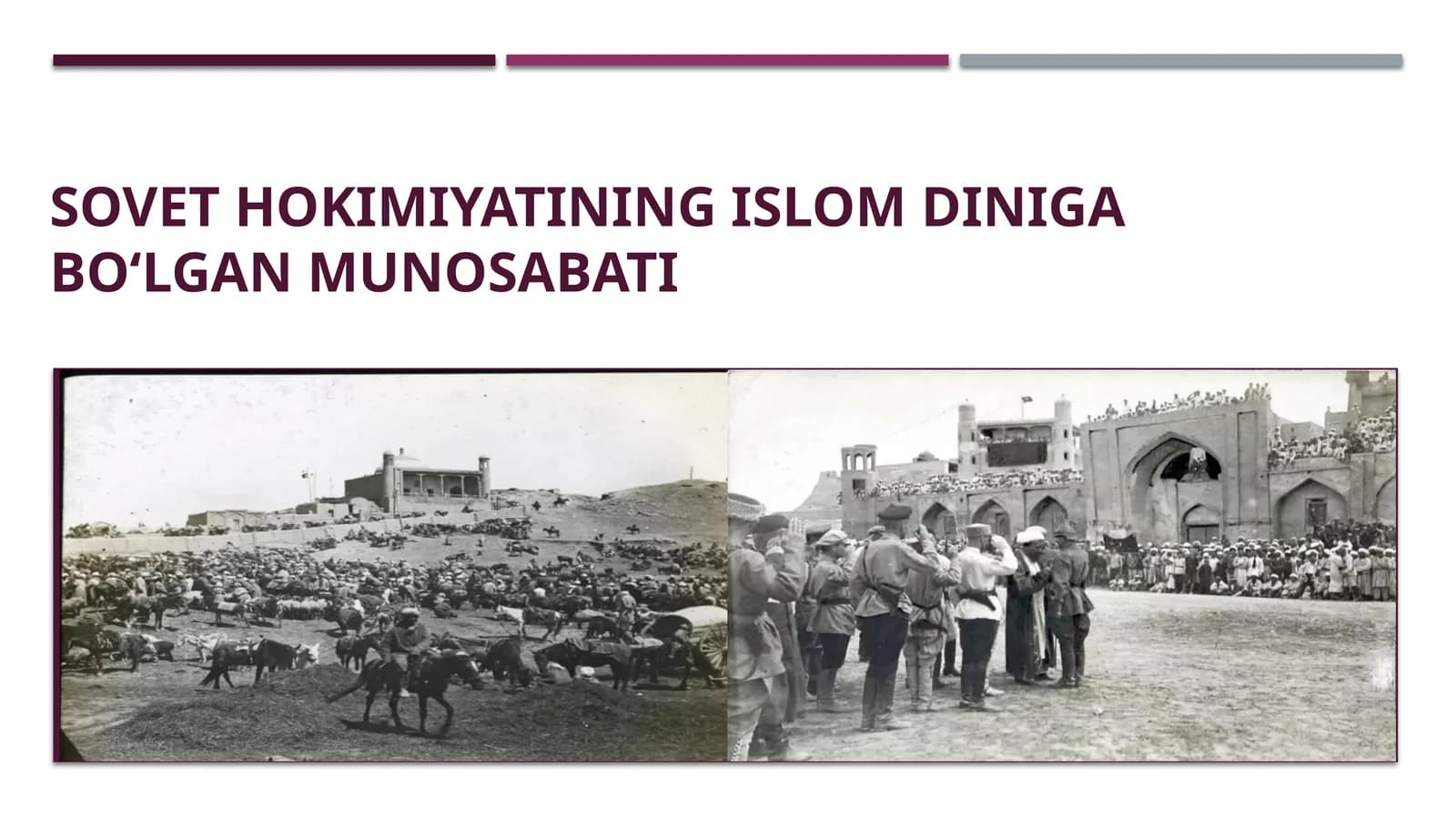 Sovet hokimiyatining Islom diniga boʻlgan munosabati