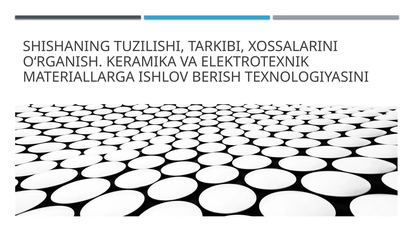 Shisha tuzilishi va tarkibi