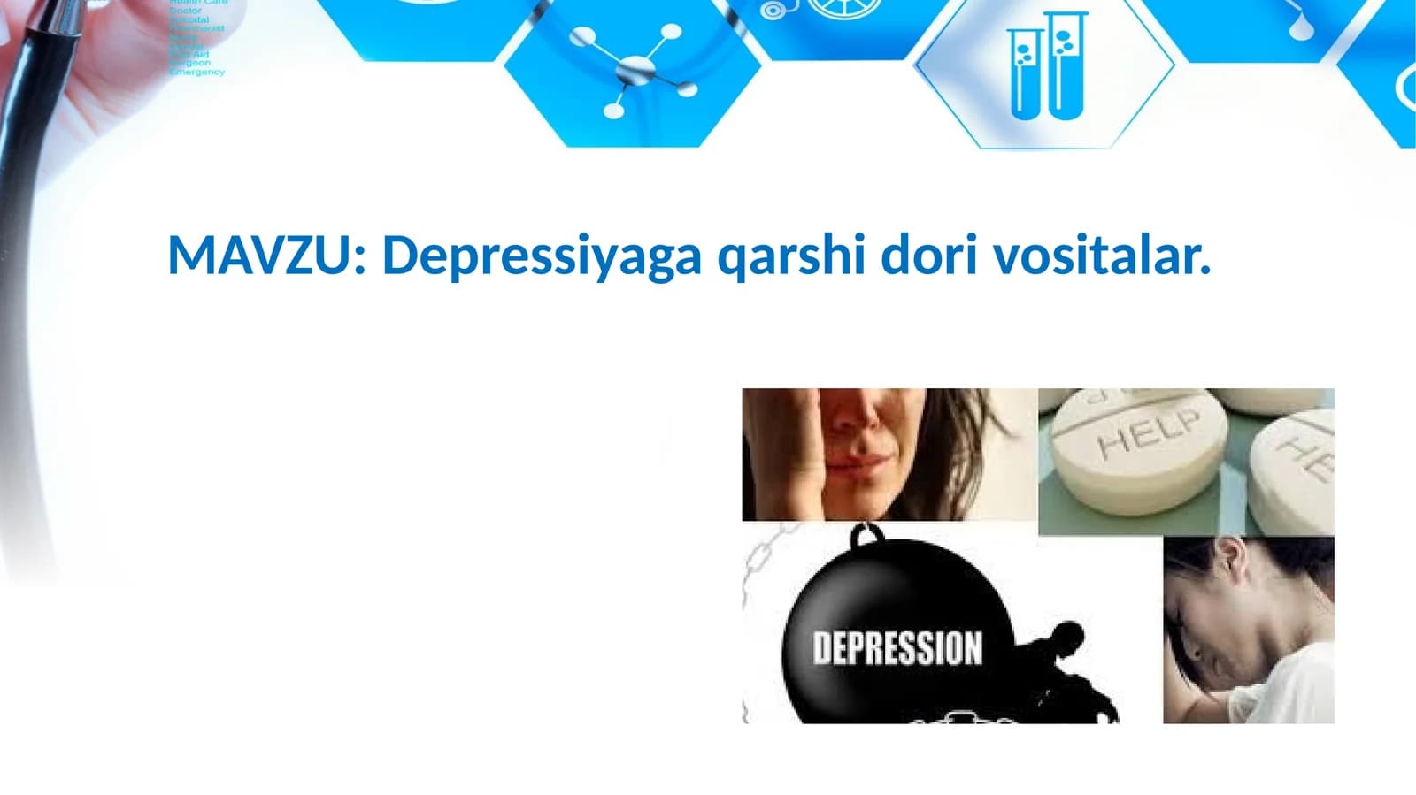 Depressiyaga qarshi dorivorlar