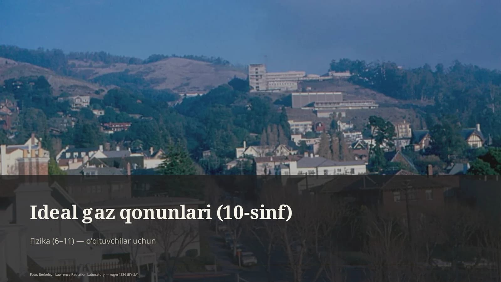 Ideal gaz qonunlari (10-sinf)