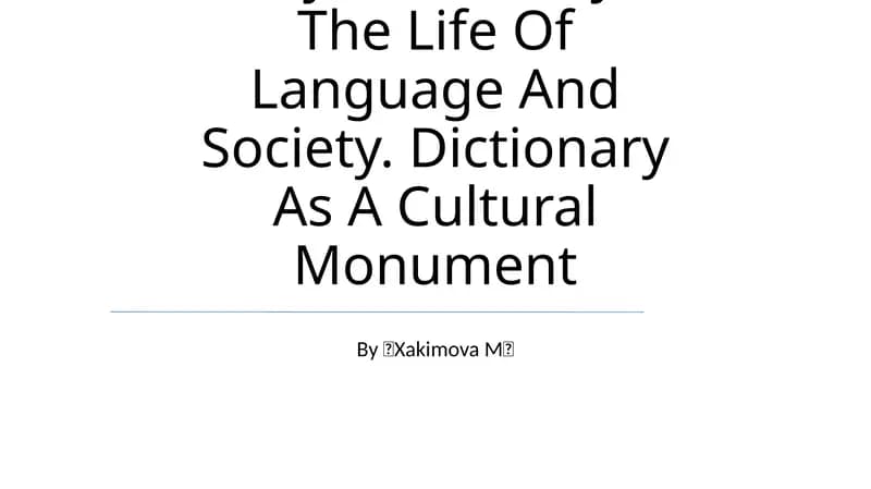 Theoretical And Practical Lexicography