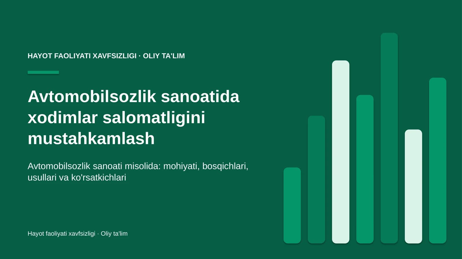 avtomobilsozlik sanoatida xodimlar salomatligini mustahkamlash 9530