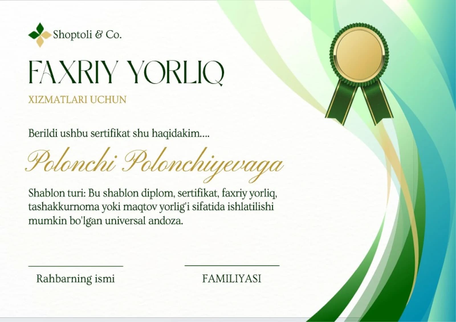 FAXRIY YORLIQ
