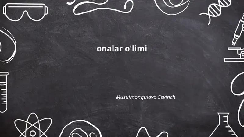 Onalar o'limi