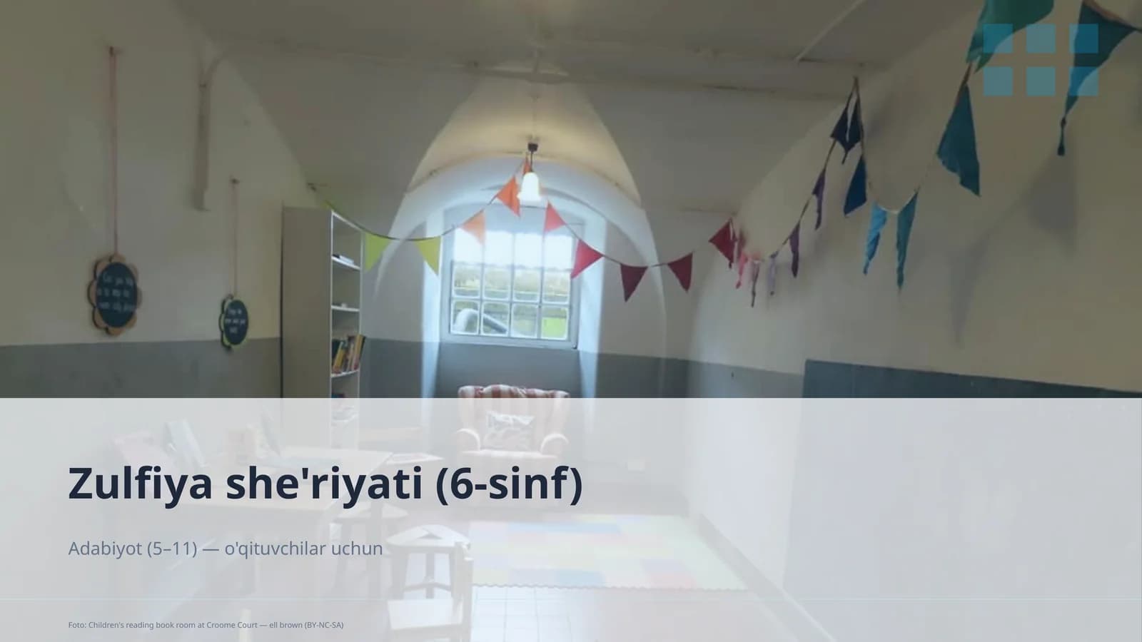 Zulfiya she'riyati (6-sinf)