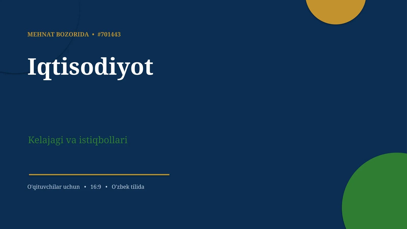 MEHNAT BOZORIDA