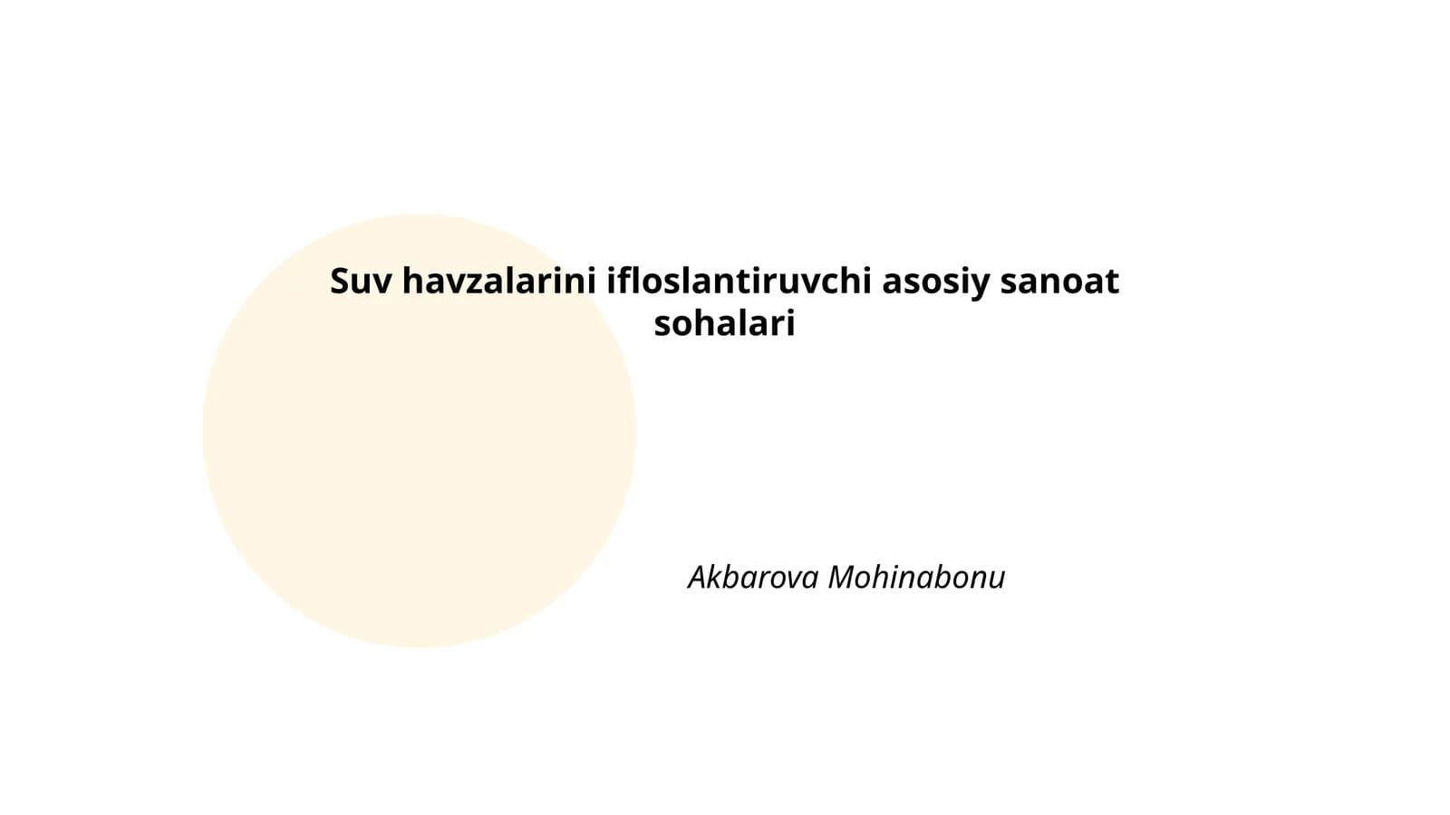 Kimyo sanoati