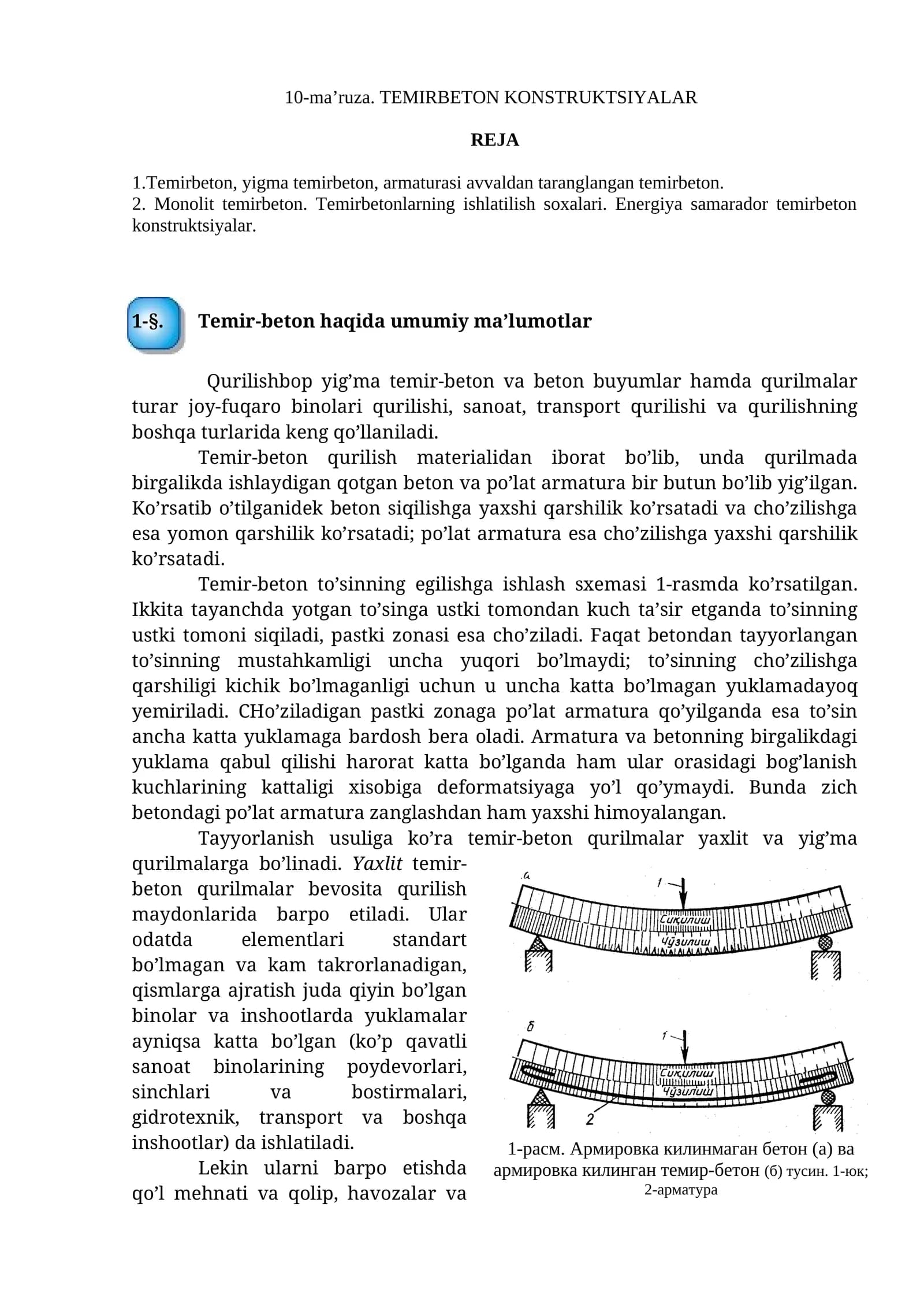 Temirbeton konstruksiyalar
