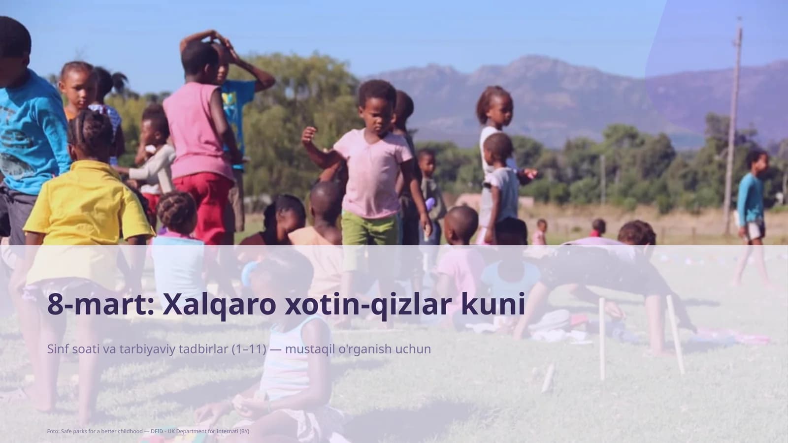Xalqaro xotin-qizlar kuni