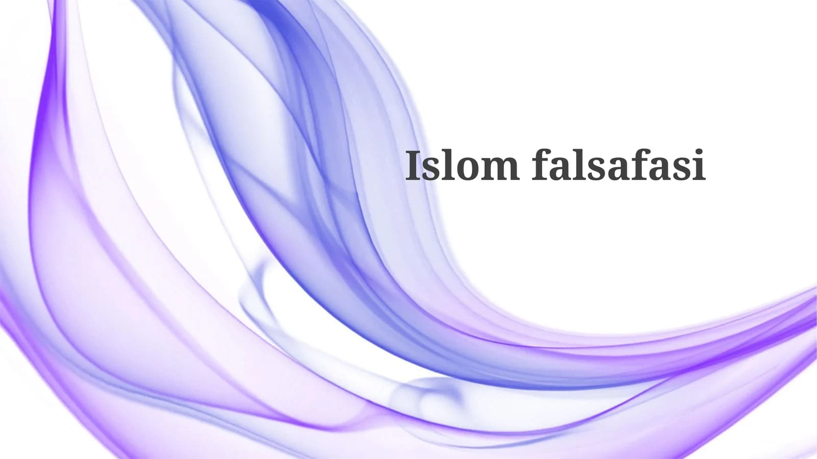 Islomfalsafasi