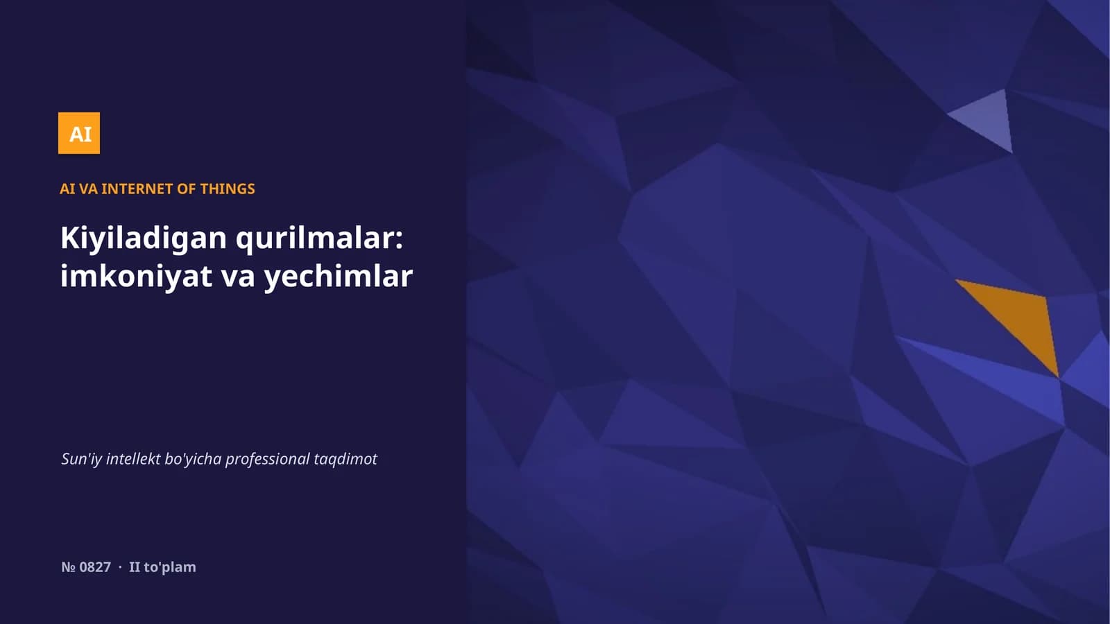 AI VA INTERNET OF THINGS