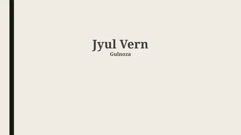 Jül Vernning merosi